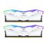 Team Group 16GB (2 x 8GB) DDR5 6000MHz, CL38-38-38-78, 1.25V, INTEL XMP 3.0, AMD EXPO Ready, T-FORCE DELTA RGB White - FF4D516G6000HC38ADC01
